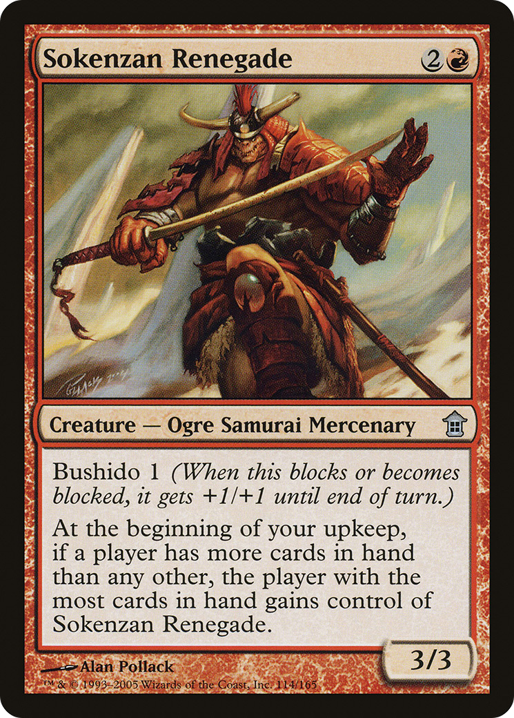Sokenzan Renegade (SOK-114) [Saviors of Kamigawa]