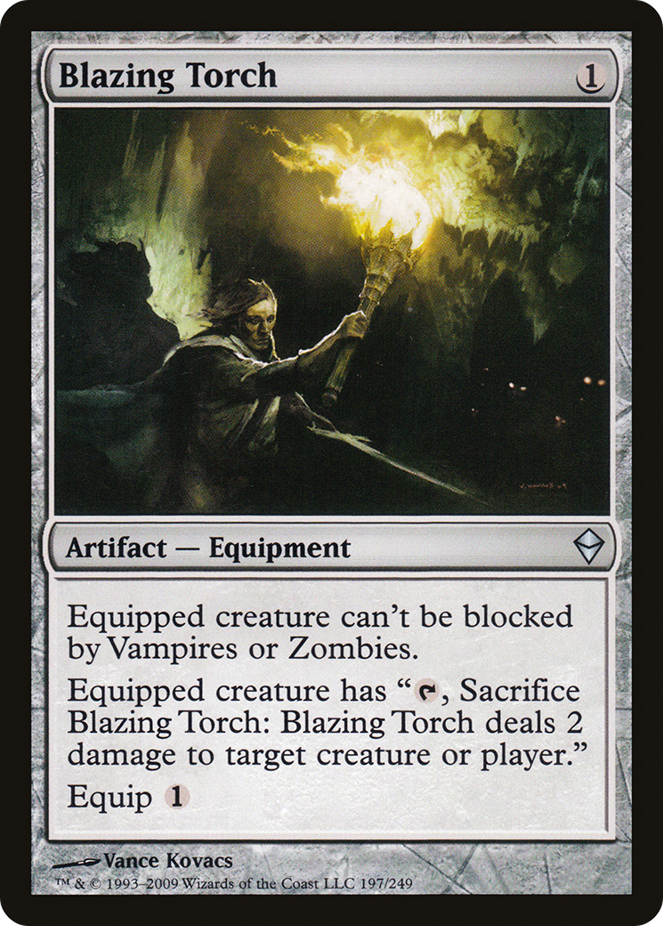 Blazing Torch (ZEN-197) [Zendikar]