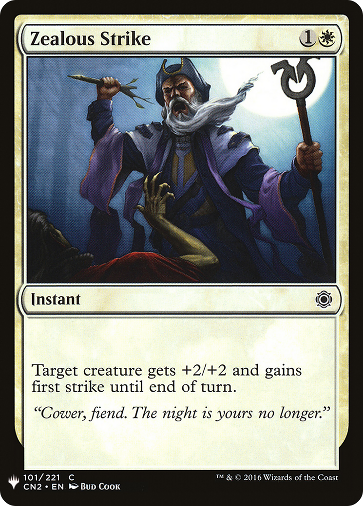 Zealous Strike (LIST-CN2-101) [The List]