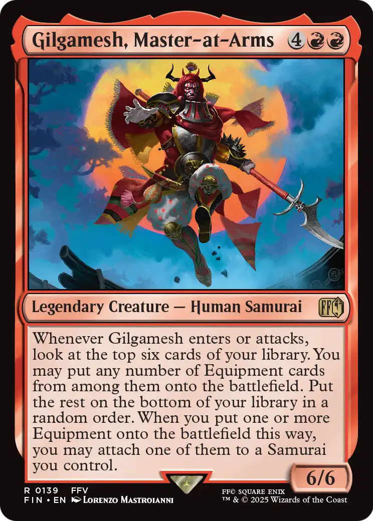 Gilgamesh, Master-at-Arms (FIN-139) [FINAL FANTASY] Foil