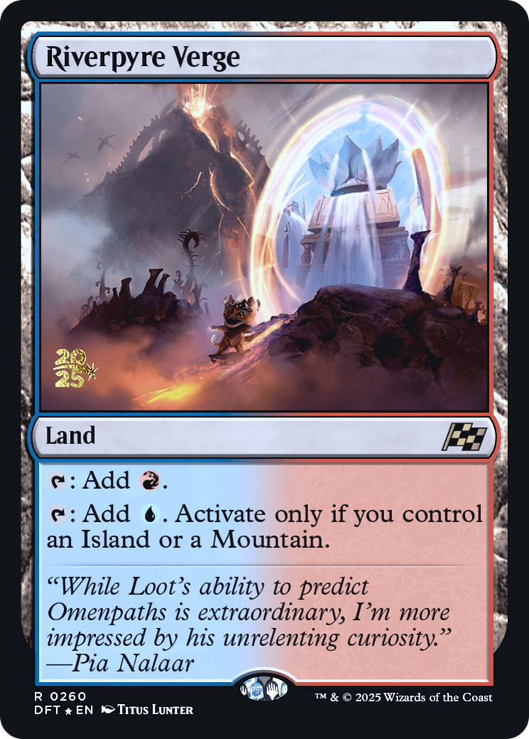 Riverpyre Verge (PRE-260) [Prerelease Cards] Foil