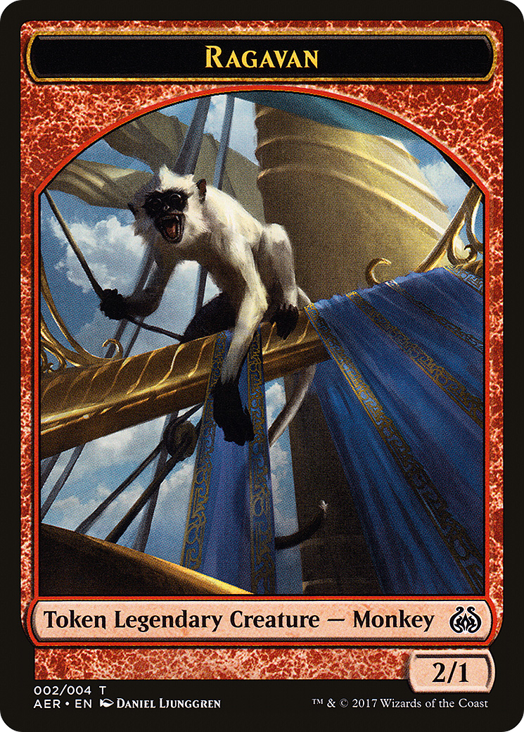 Ragavan Token (AER-002) [Aether Revolt Tokens]