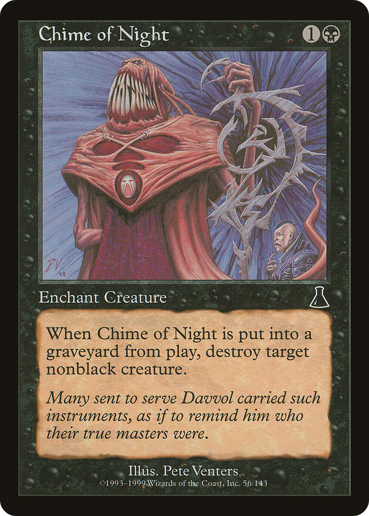 Chime of Night (UDS-056) [Urza's Destiny] Foil