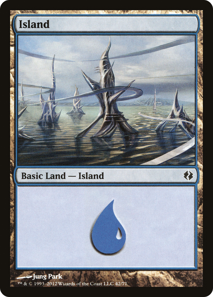 Island (DDI-042) [Duel Decks: Venser vs. Koth]