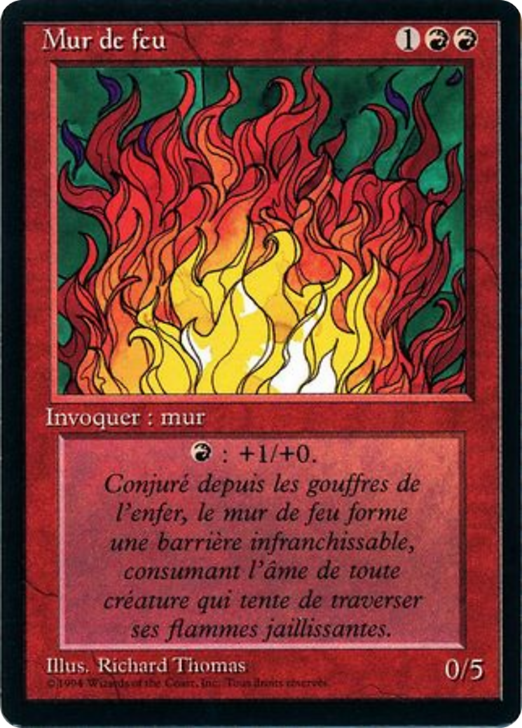 Wall of Fire [Foreign Black Border]