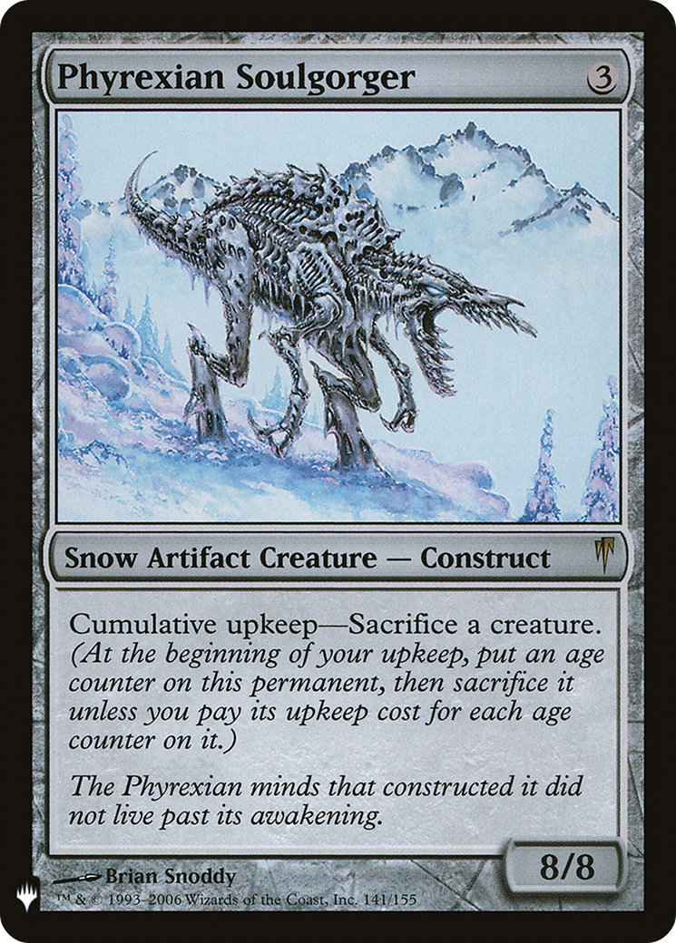 Phyrexian Soulgorger (LIST-CSP-141) [The List]