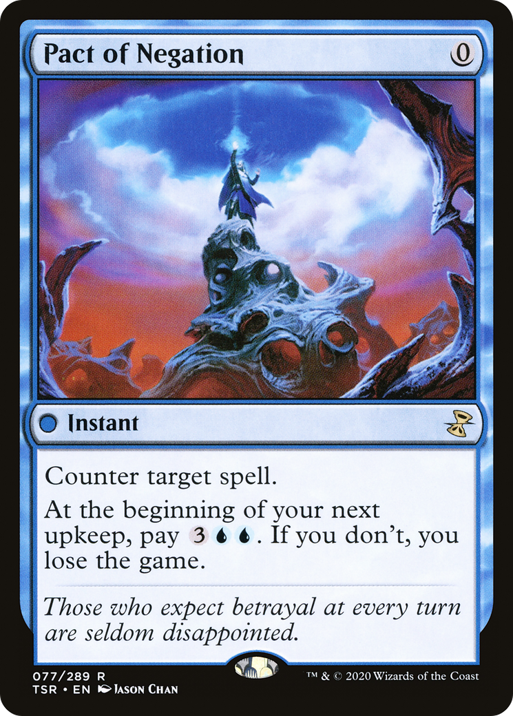 Pact of Negation (TSR-077) [Time Spiral Remastered] Foil