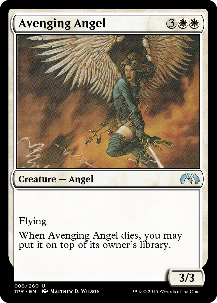 Avenging Angel (TPR-006) [Tempest Remastered] Foil