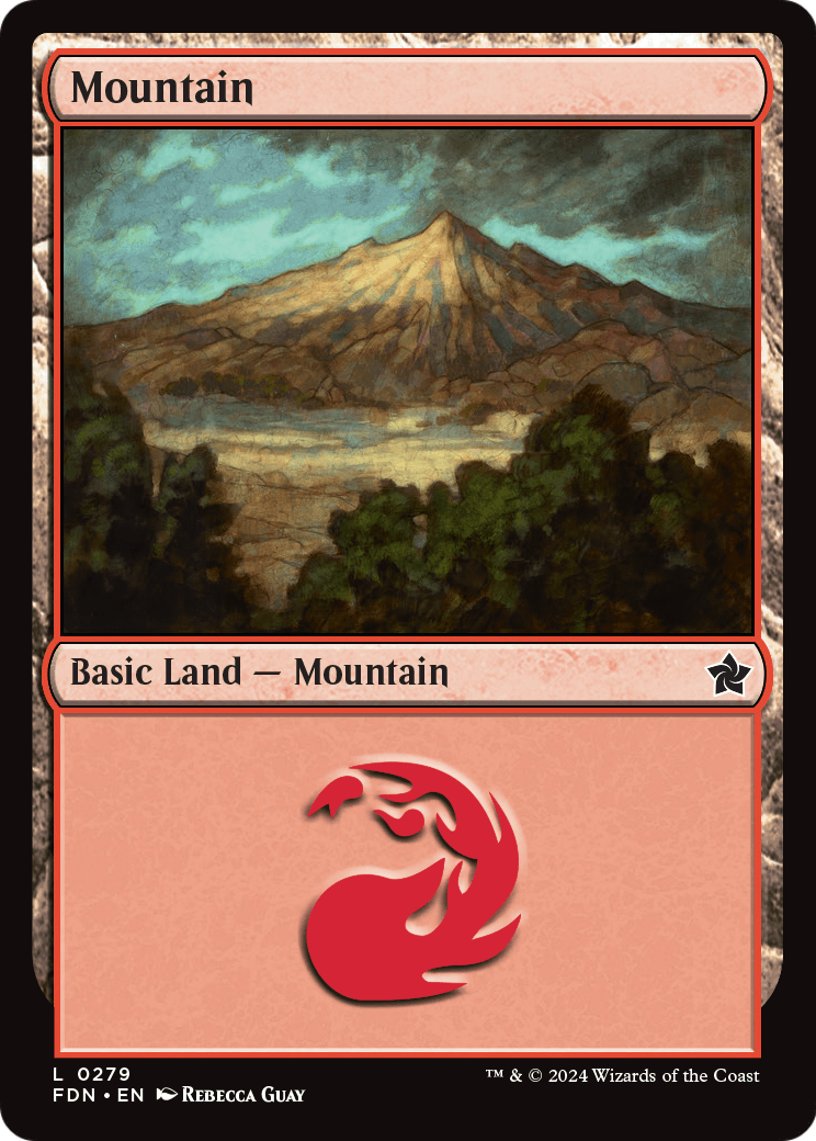 Mountain (FDN-279) [Foundations] Foil