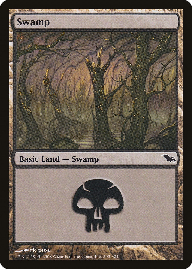 Swamp (SHM-292) [Shadowmoor] Foil