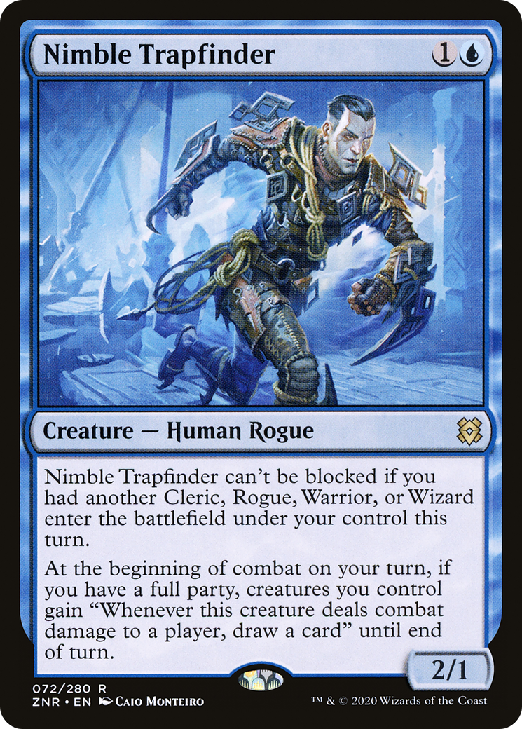 Nimble Trapfinder (ZNR-072) [Zendikar Rising]