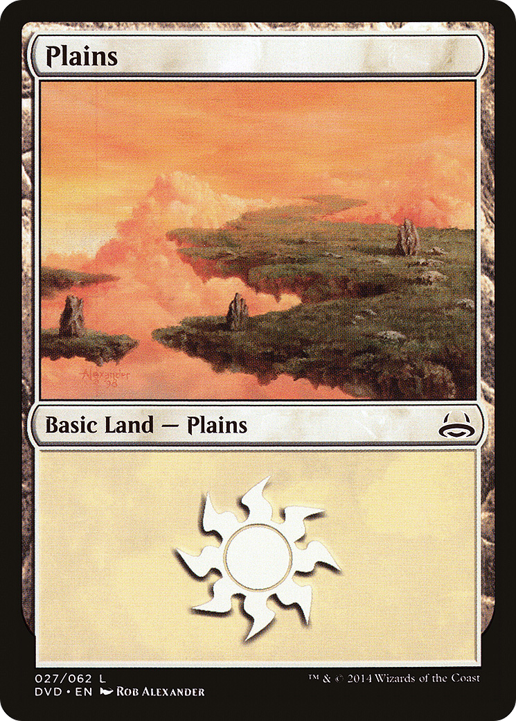 Plains (DD3-027) (Divine vs. Demonic) [Duel Decks Anthology: Divine vs. Demonic]