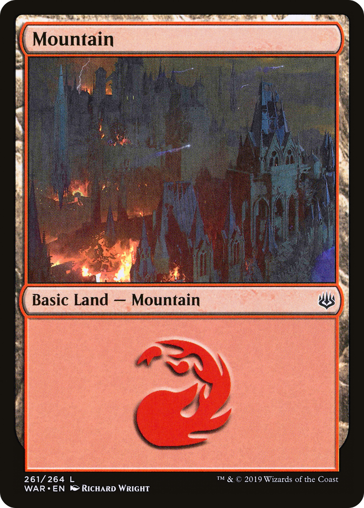 Mountain (WAR-261) [War of the Spark] Foil