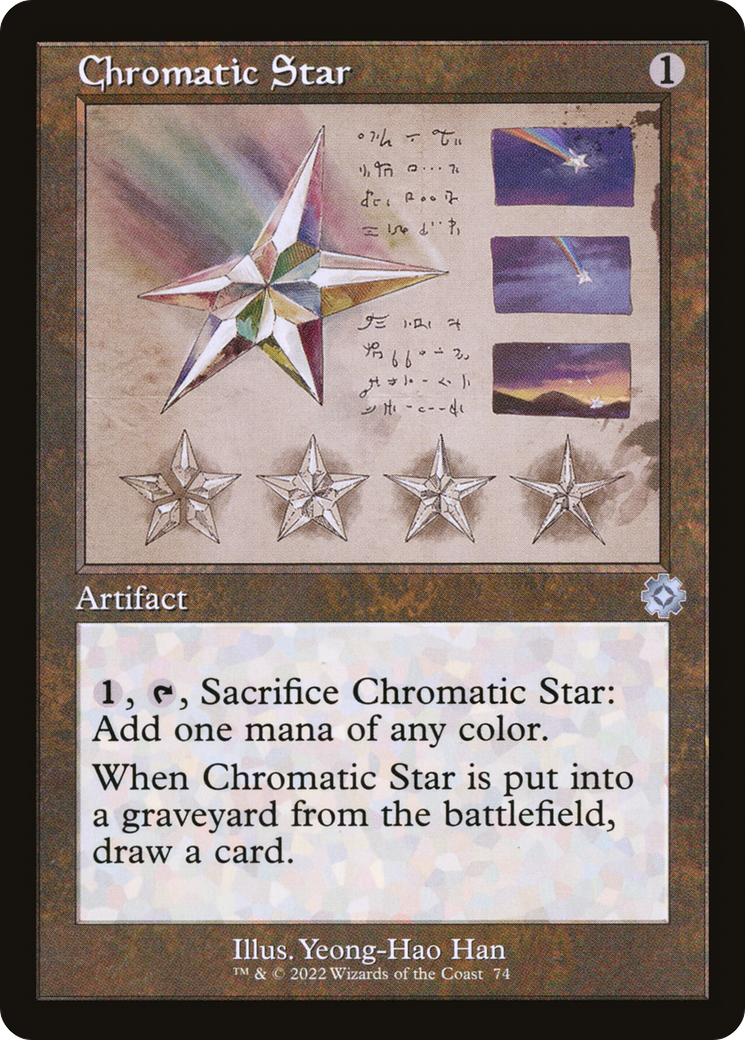 Chromatic Star (Schematic) (BRR-074) [The Brothers' War Retro Artifacts]