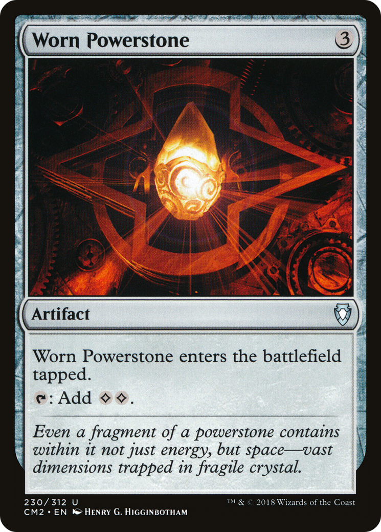 Worn Powerstone (CM2-230) [Commander Anthology Volume II]
