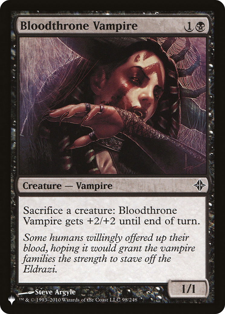 Bloodthrone Vampire (LIST-ROE-98) [The List]