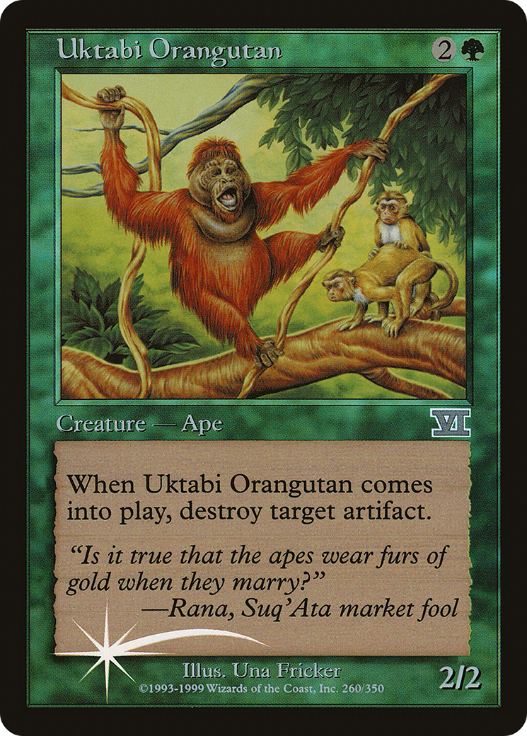Uktabi Orangutan [Arena League 2000] Foil