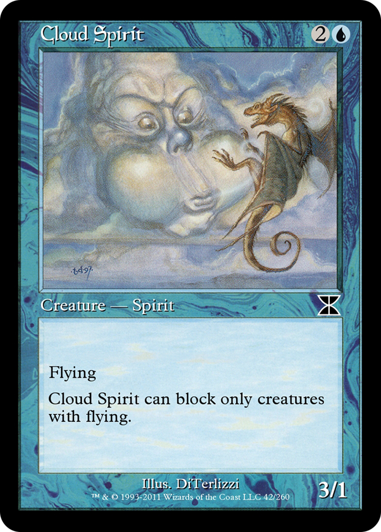 Cloud Spirit (ME4-042) [Masters Edition IV] Foil