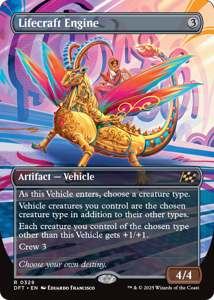 Lifecraft Engine (Borderless) (DFT-329) [Aetherdrift]