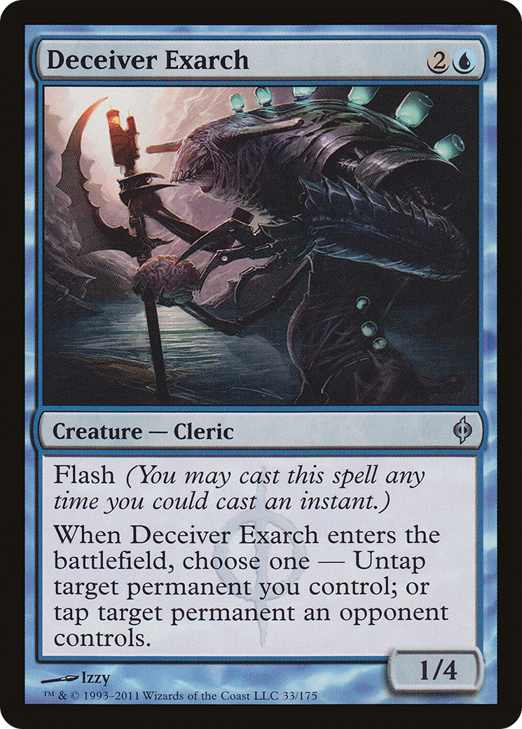 Deceiver Exarch (NPH-033) [New Phyrexia]
