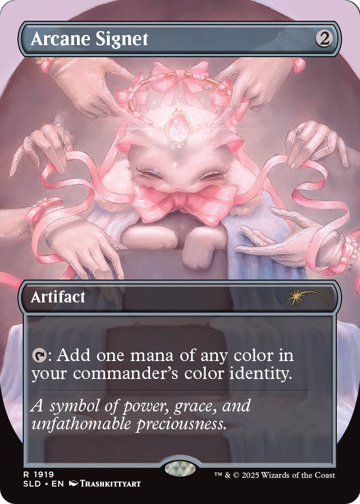 Arcane Signet (SLD-1919) (Borderless) [Secret Lair Drop] Foil