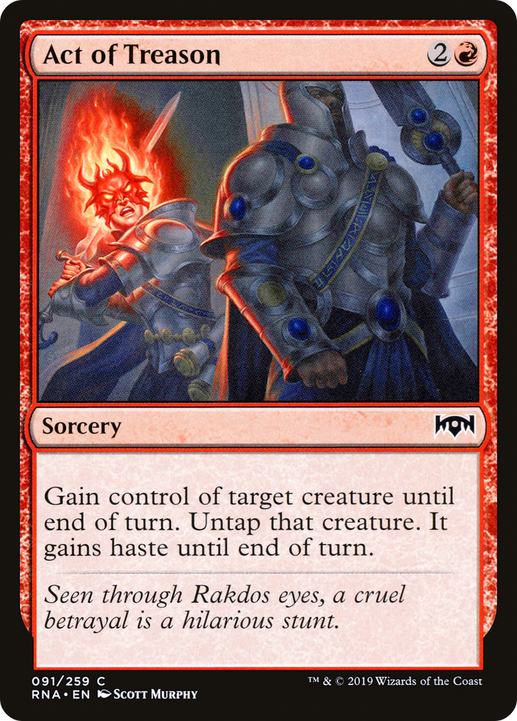 Act of Treason (RNA-091) [Ravnica Allegiance]