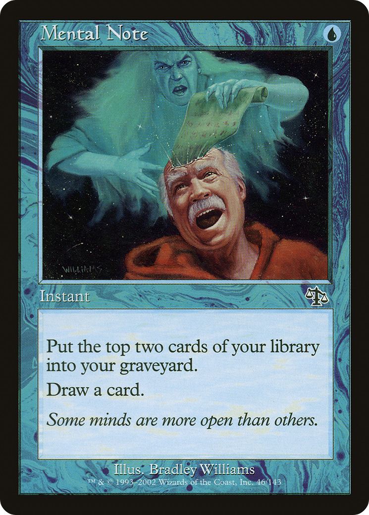 Mental Note (JUD-046) [Judgment] Foil