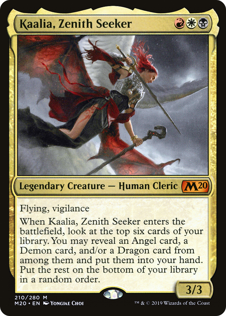 Kaalia, Zenith Seeker (M20-210) [Core Set 2020]