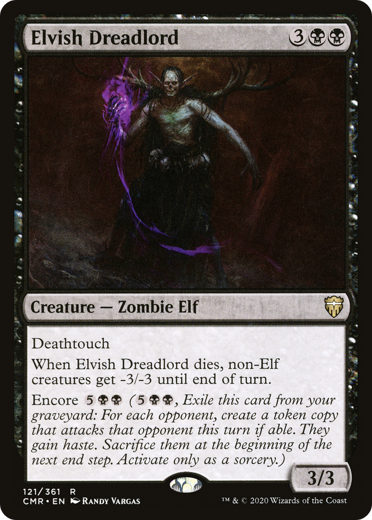 Elvish Dreadlord (CMR-121) [Commander Legends]