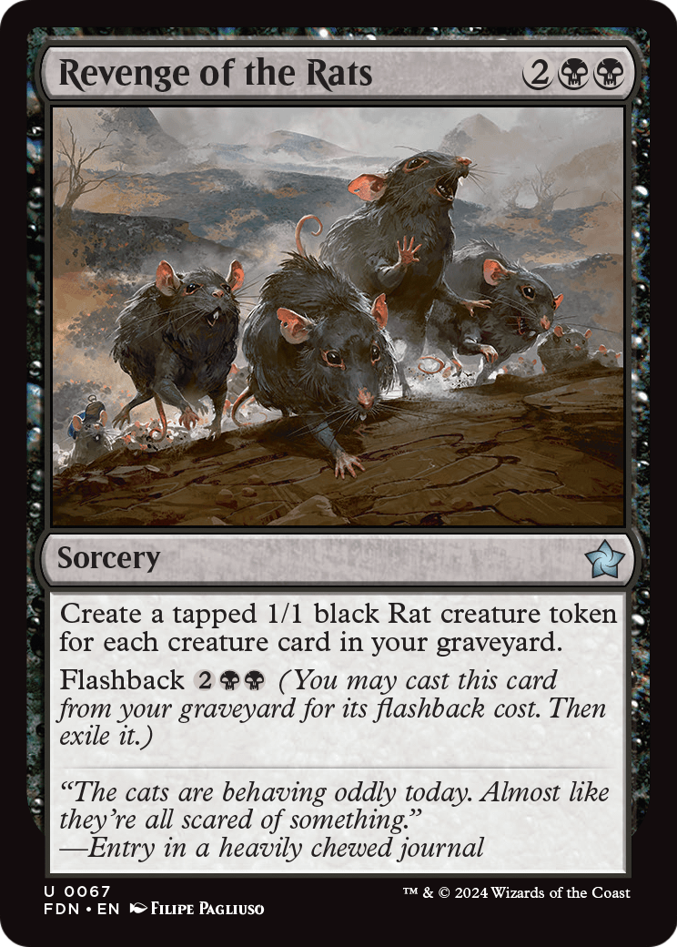 Revenge of the Rats (FDN-067) [Foundations]