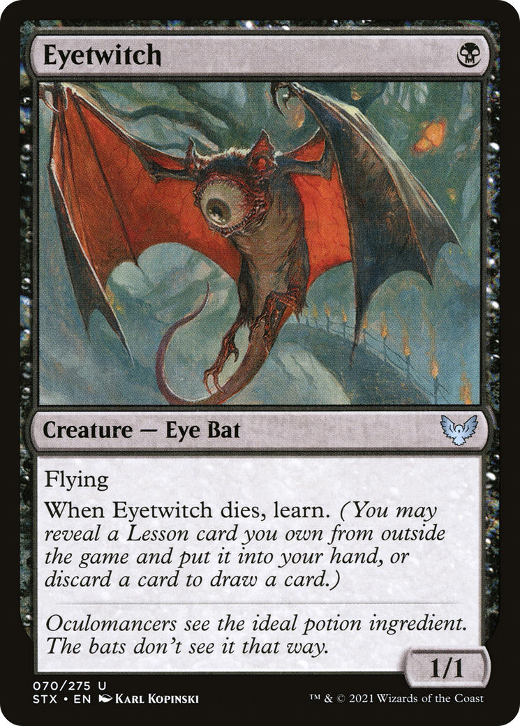 Eyetwitch (STX-070) [Strixhaven: School of Mages]