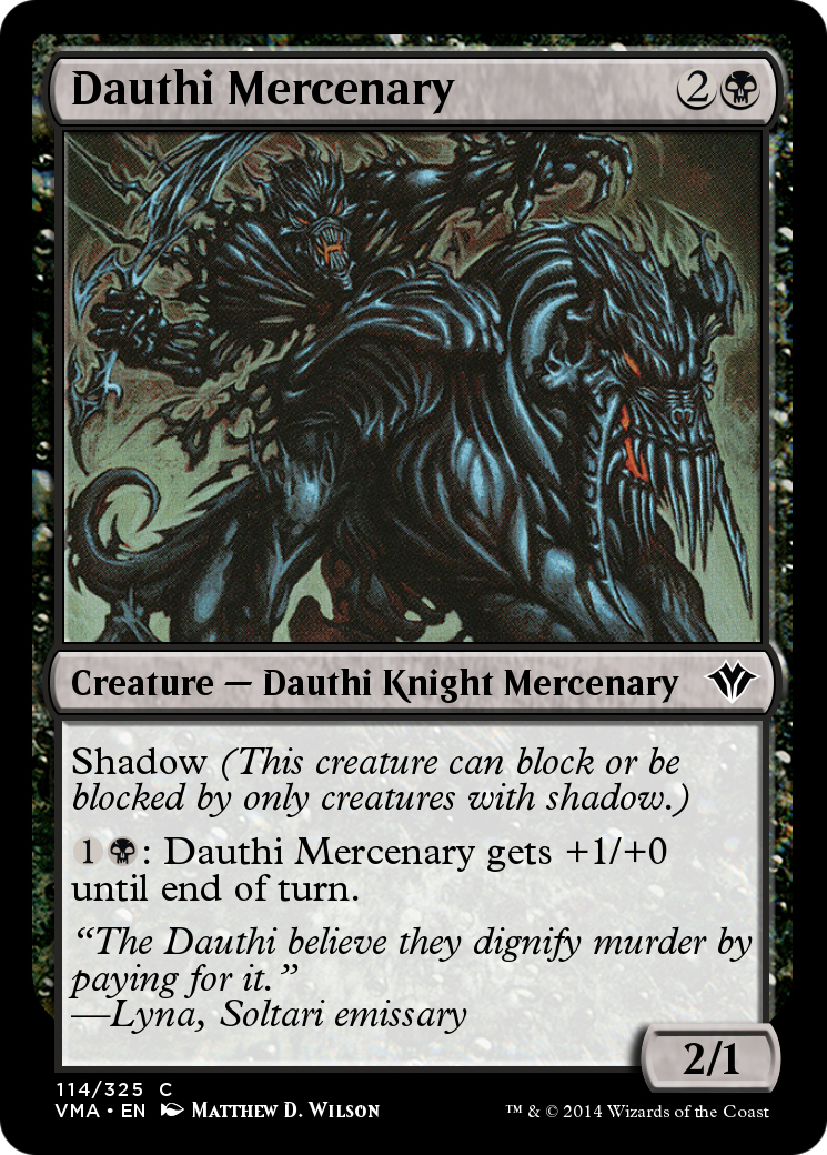 Dauthi Mercenary (VMA-114) [Vintage Masters]