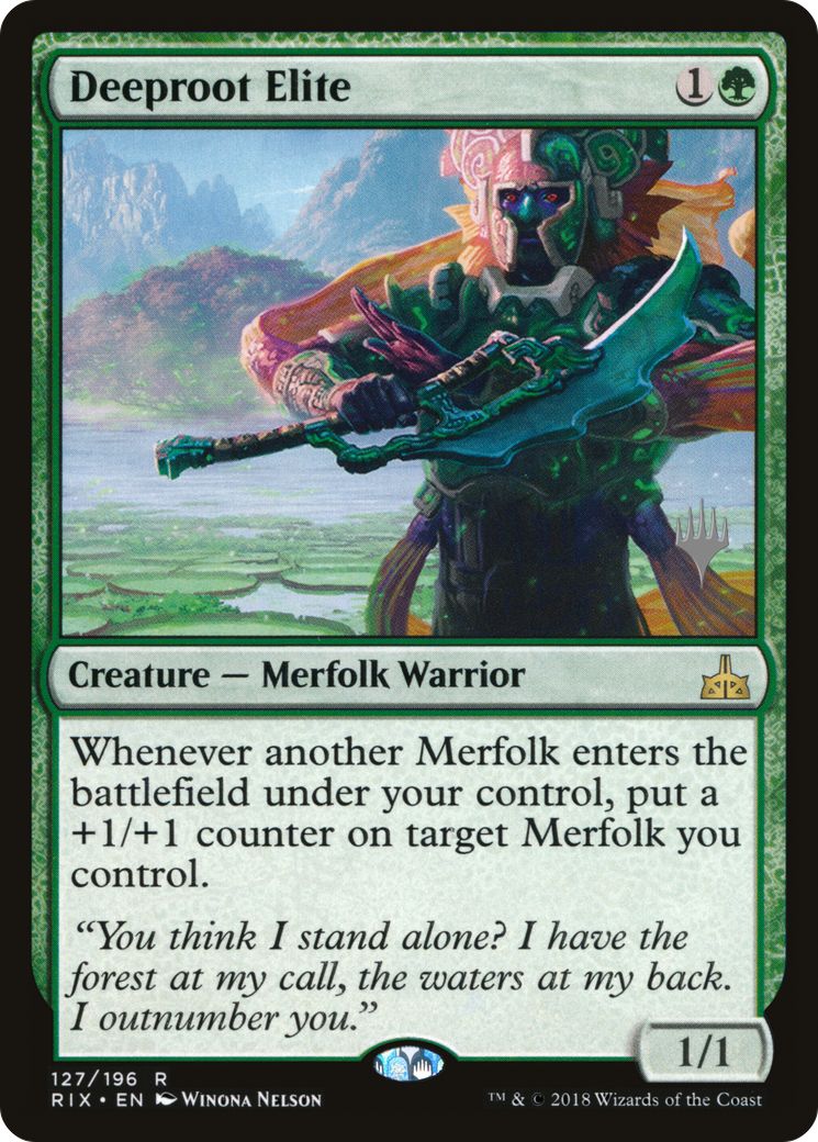 Deeproot Elite (PPM20-127P) [Promo Pack: Rivals of Ixalan Promos] Foil