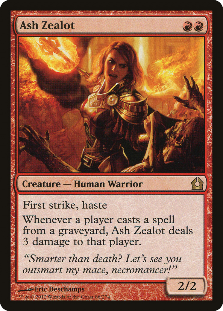Ash Zealot (RTR-086) [Return to Ravnica]