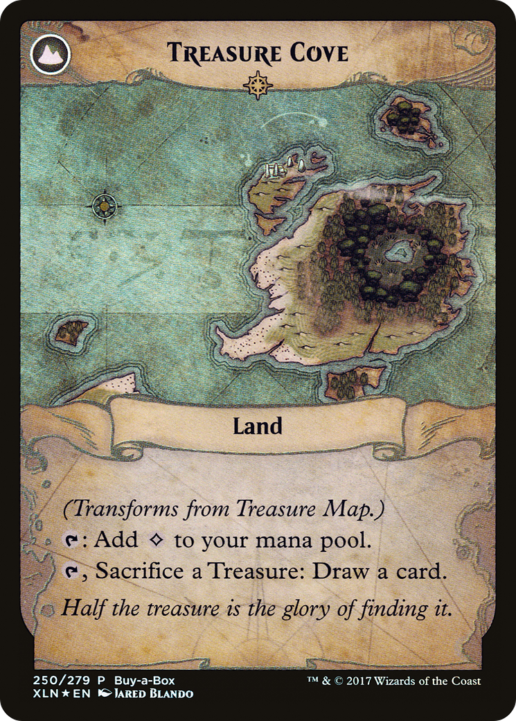 Treasure Map (BABP-250) [XLN Treasure Chest] Foil