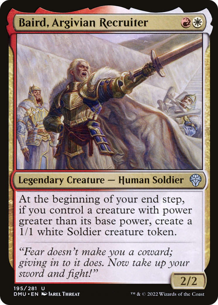 Baird, Argivian Recruiter (DMU-195) [Dominaria United]