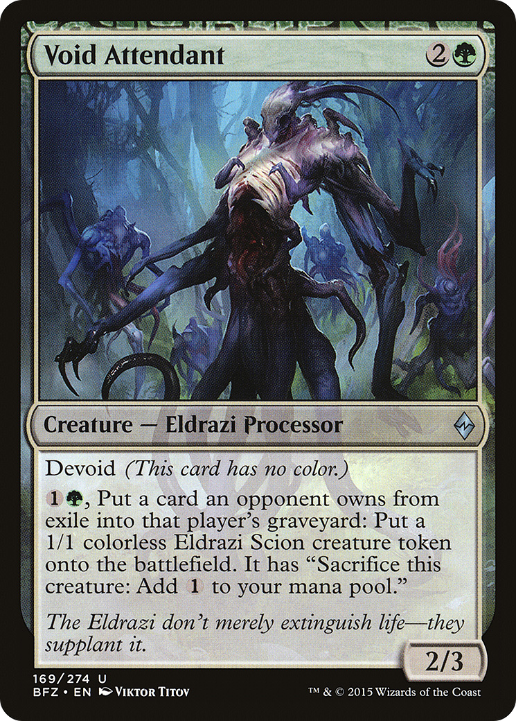 Void Attendant (BFZ-169) [Battle for Zendikar]