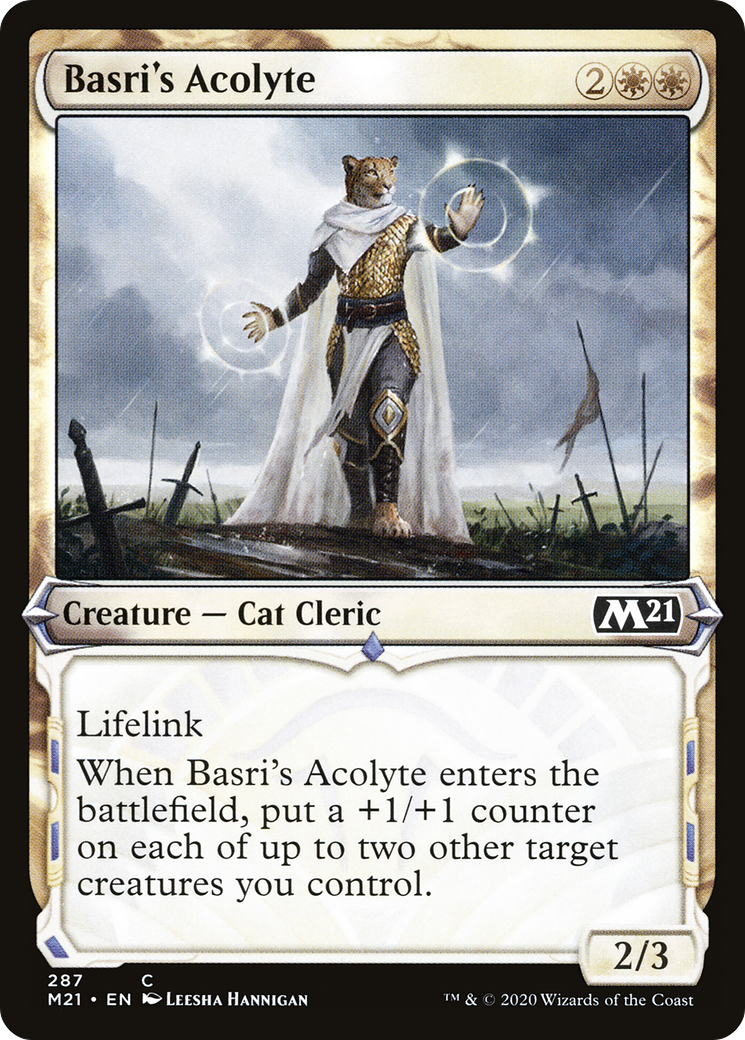 Basri's Acolyte (Showcase) (M21-287) [Core Set 2021]