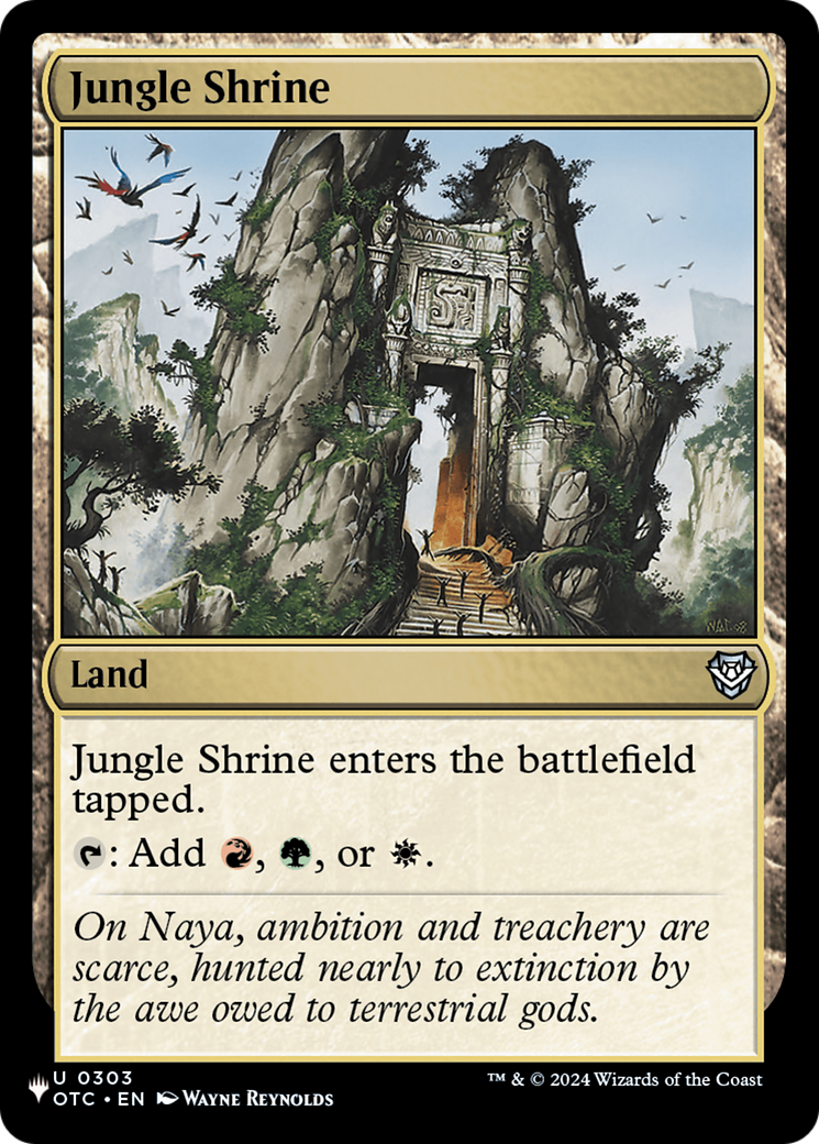 Jungle Shrine (LIST-OTC-303) [The List]