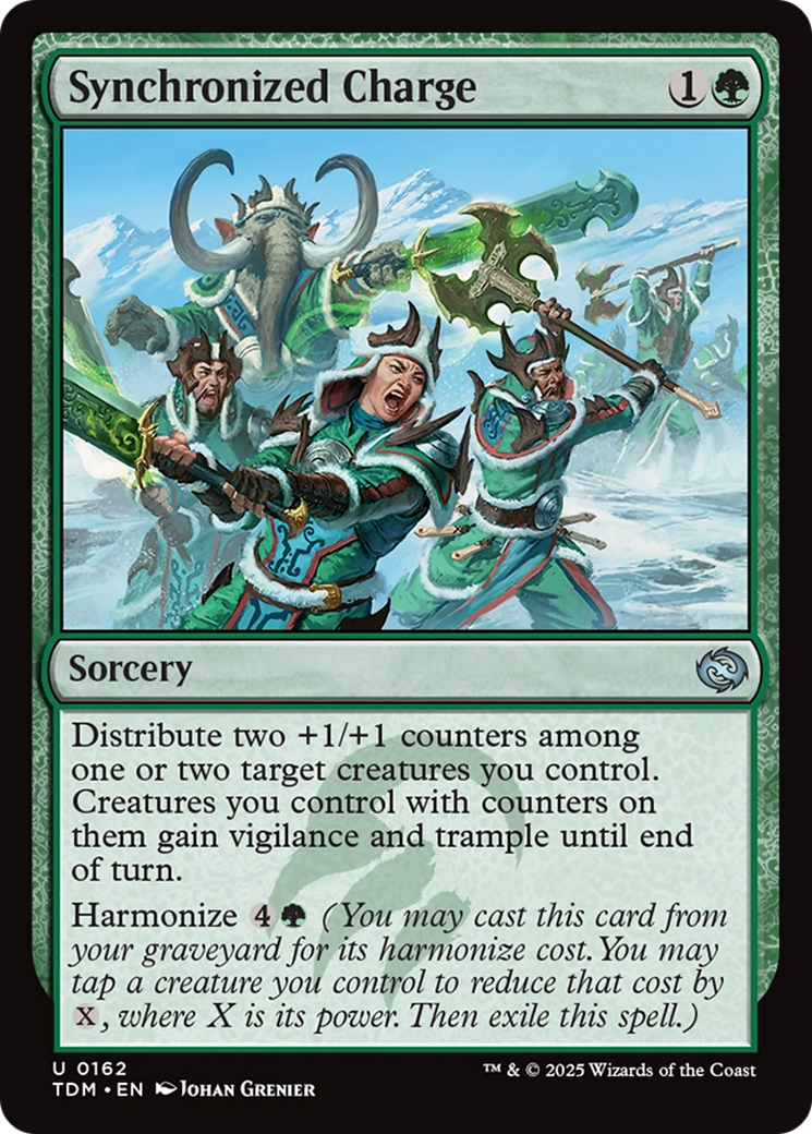 Synchronized Charge (TDM-162) [Tarkir: Dragonstorm]