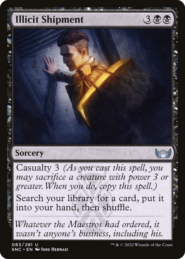 Illicit Shipment (SNC-083) [Streets of New Capenna] Foil