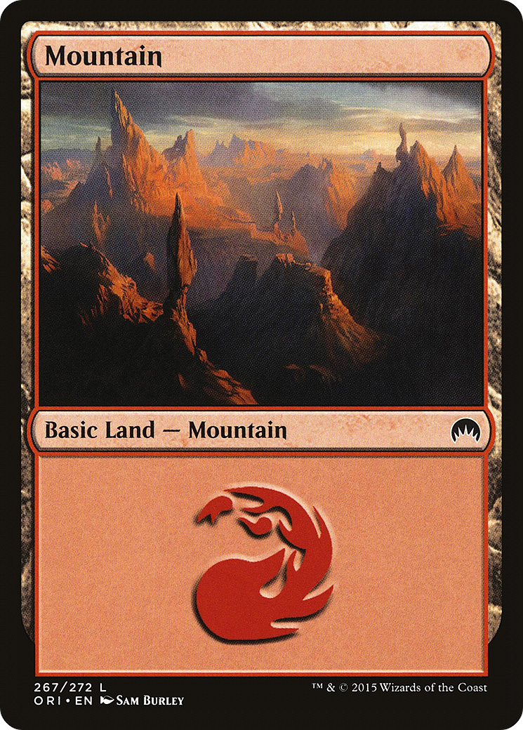 Mountain (ORI-267) [Magic Origins] Foil