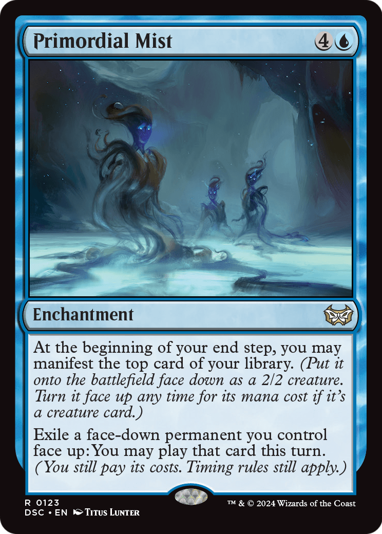 Primordial Mist (DSC-123) [Duskmourn: House of Horror Commander]