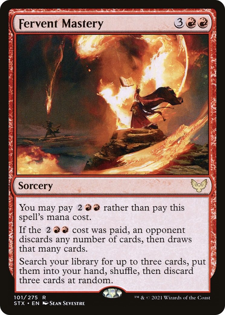 Fervent Mastery (STX-101) [Strixhaven: School of Mages]