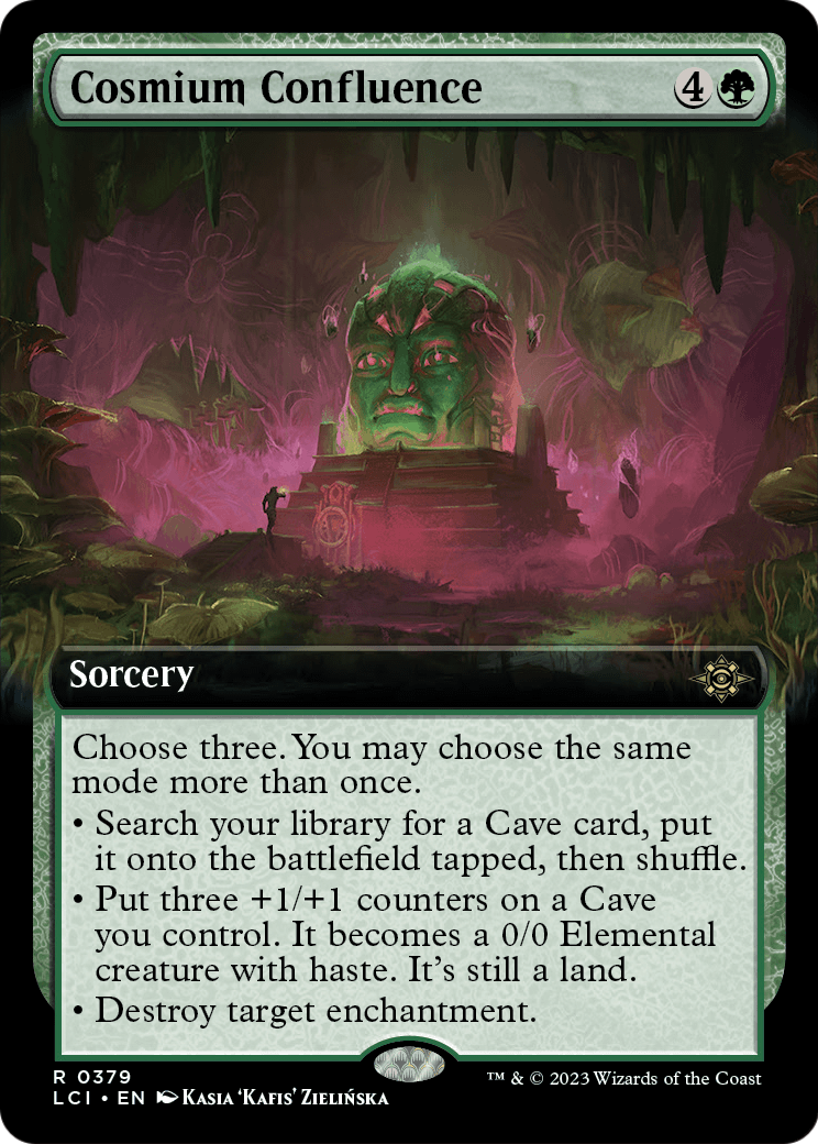 Cosmium Confluence (Extended Art) (LCI-379) [The Lost Caverns of Ixalan]