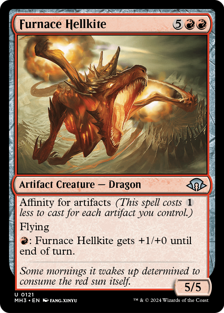 Furnace Hellkite (MH3-121) [Modern Horizons 3]
