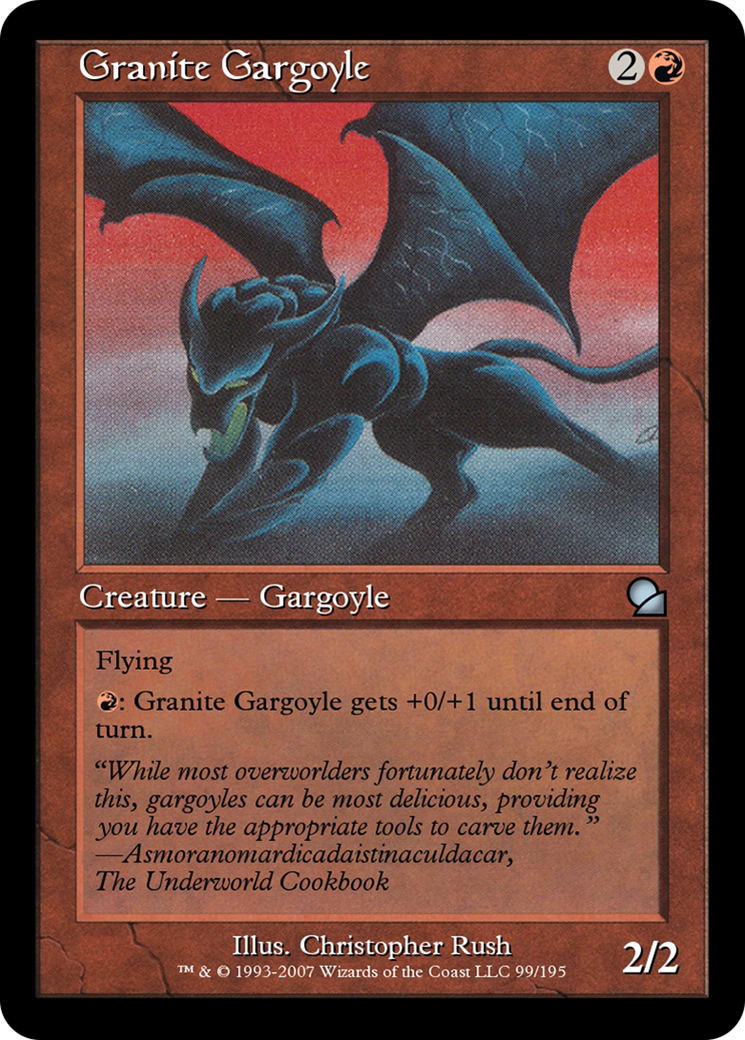 Granite Gargoyle (ME1-099) [Masters Edition] Foil