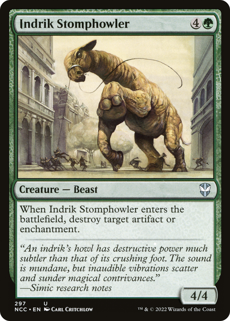 Indrik Stomphowler (NCC-297) [New Capenna Commander]