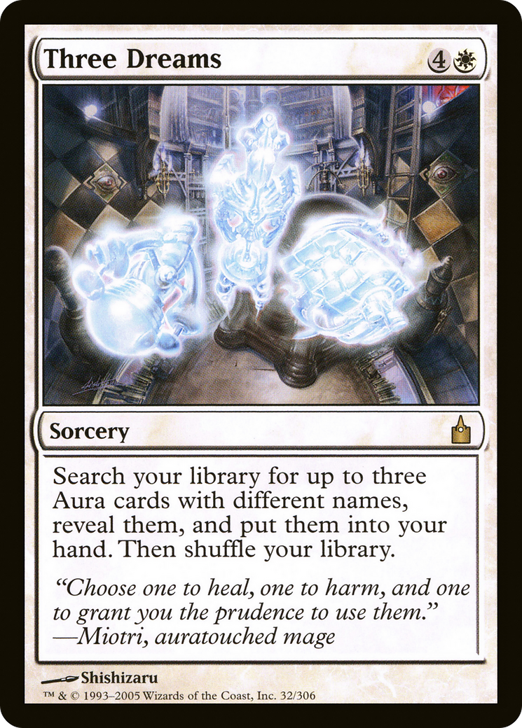 Three Dreams (RAV-032) [Ravnica: City of Guilds] Foil