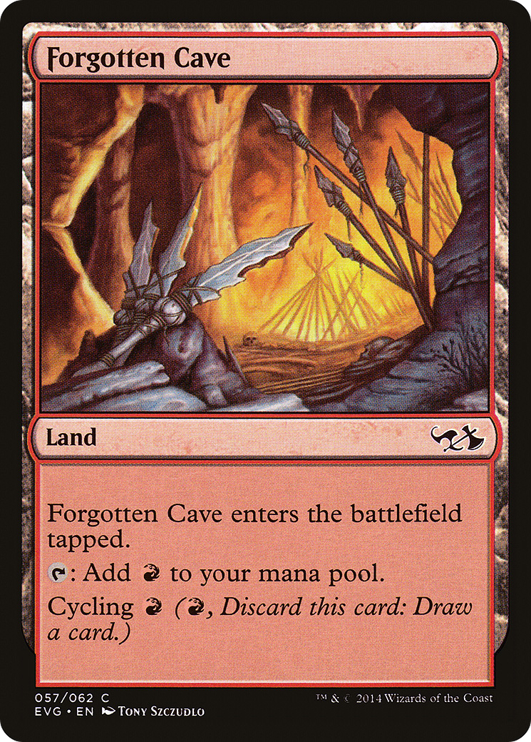 Forgotten Cave [Duel Decks Anthology: Elves vs. Goblins]